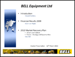 Analyst Presentation